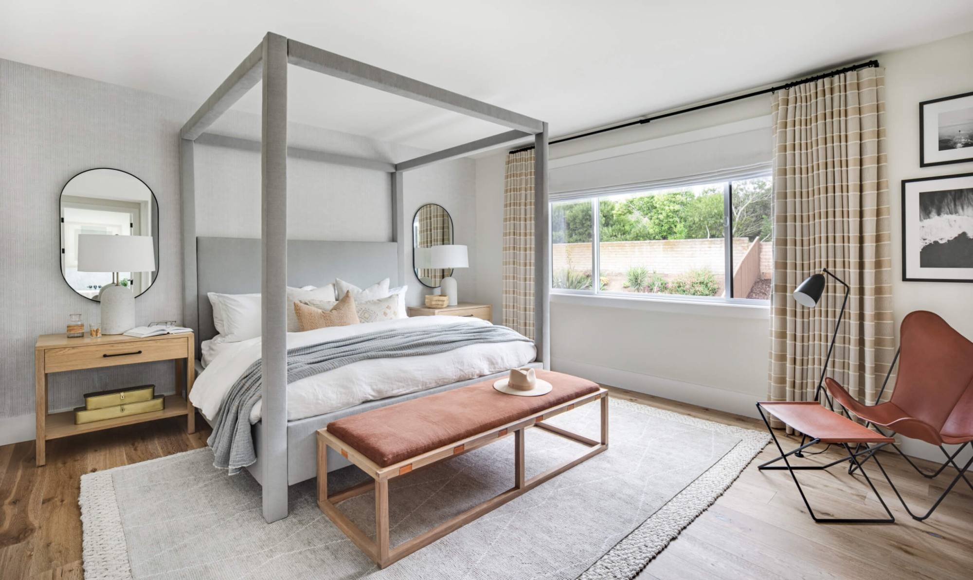 Lindye Galloway Project Scandinavian Master Bedroom